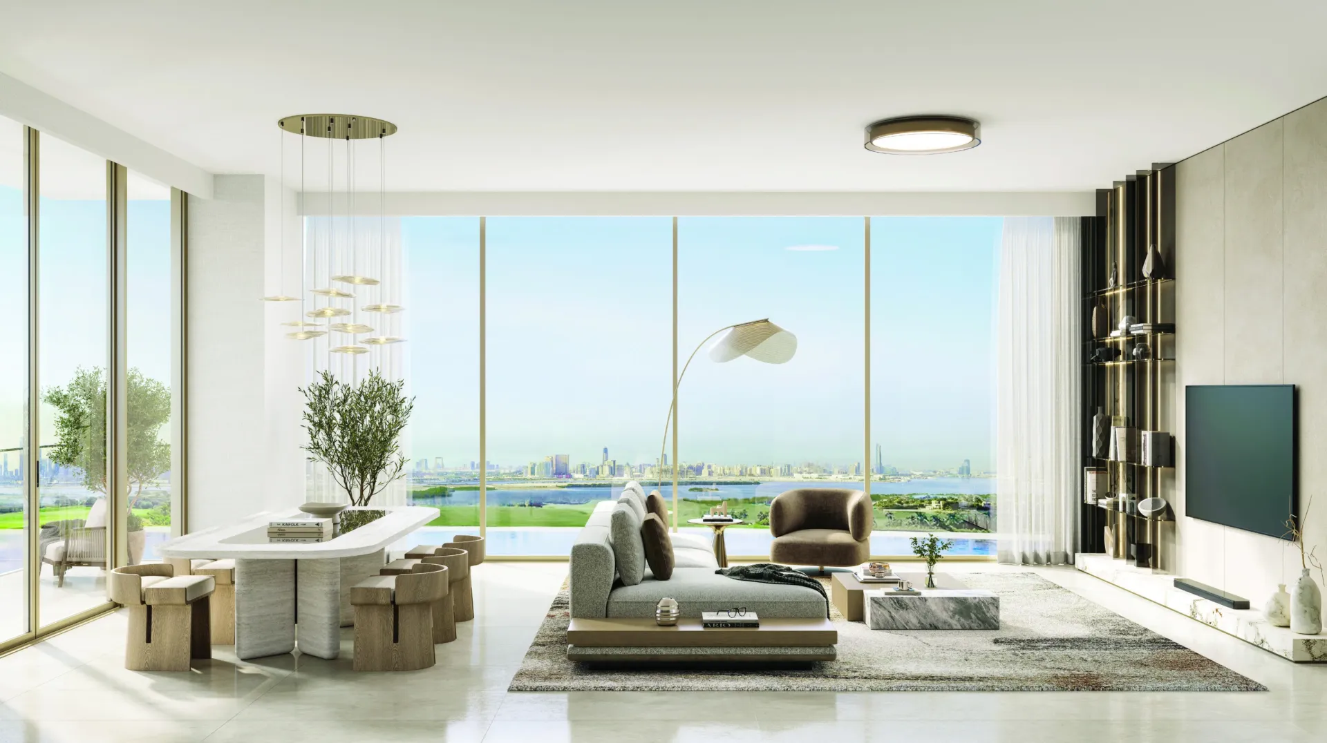 Everly Place — интерьер гостиной