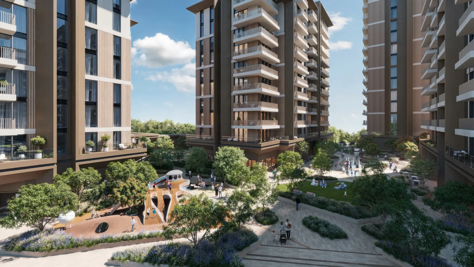Expo Valley Views - Roudah — внутренний двор, фото 5