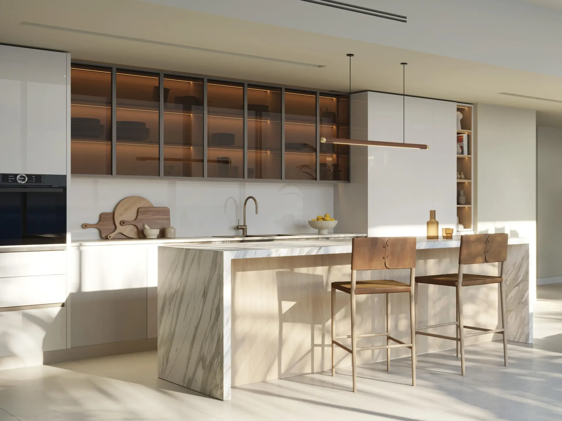 Fahid Beach Residences — кухня