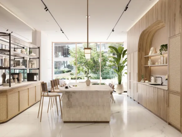 Fahid Beach Residences — кухня, фото 9