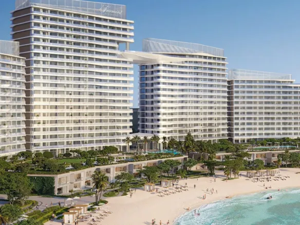 Fairmont Residences Al Marjan Island — вид на комплекс