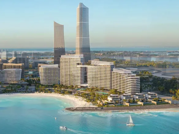 Fairmont Residences Al Marjan Island — вид на комплекс, фото 3