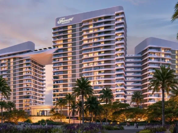Fairmont Residences Al Marjan Island — вид на комплекс, фото 4