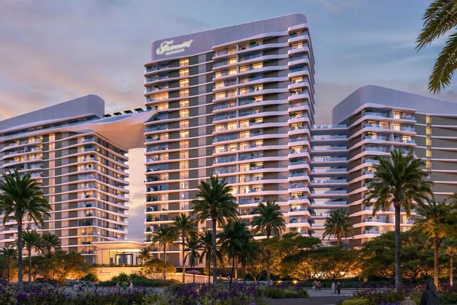 Fairmont Residences Al Marjan Island — вид на комплекс, фото 4