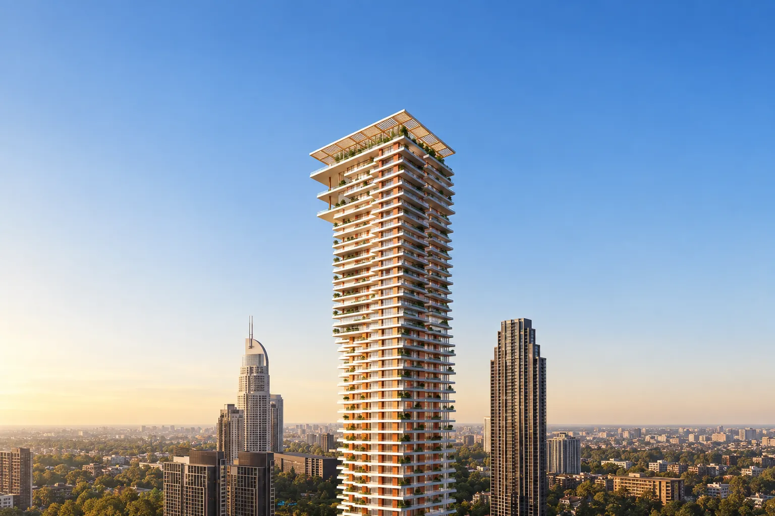 Fairmont Residences Solara Tower в районе Даунтаун Дубай — фото 1