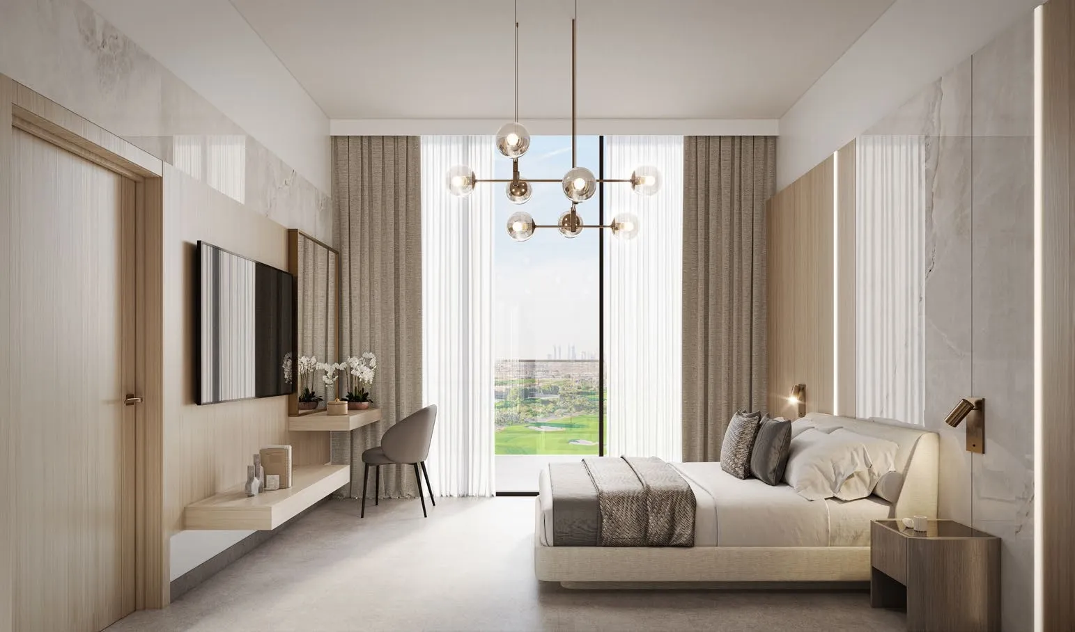 Fairway Residences — спальня