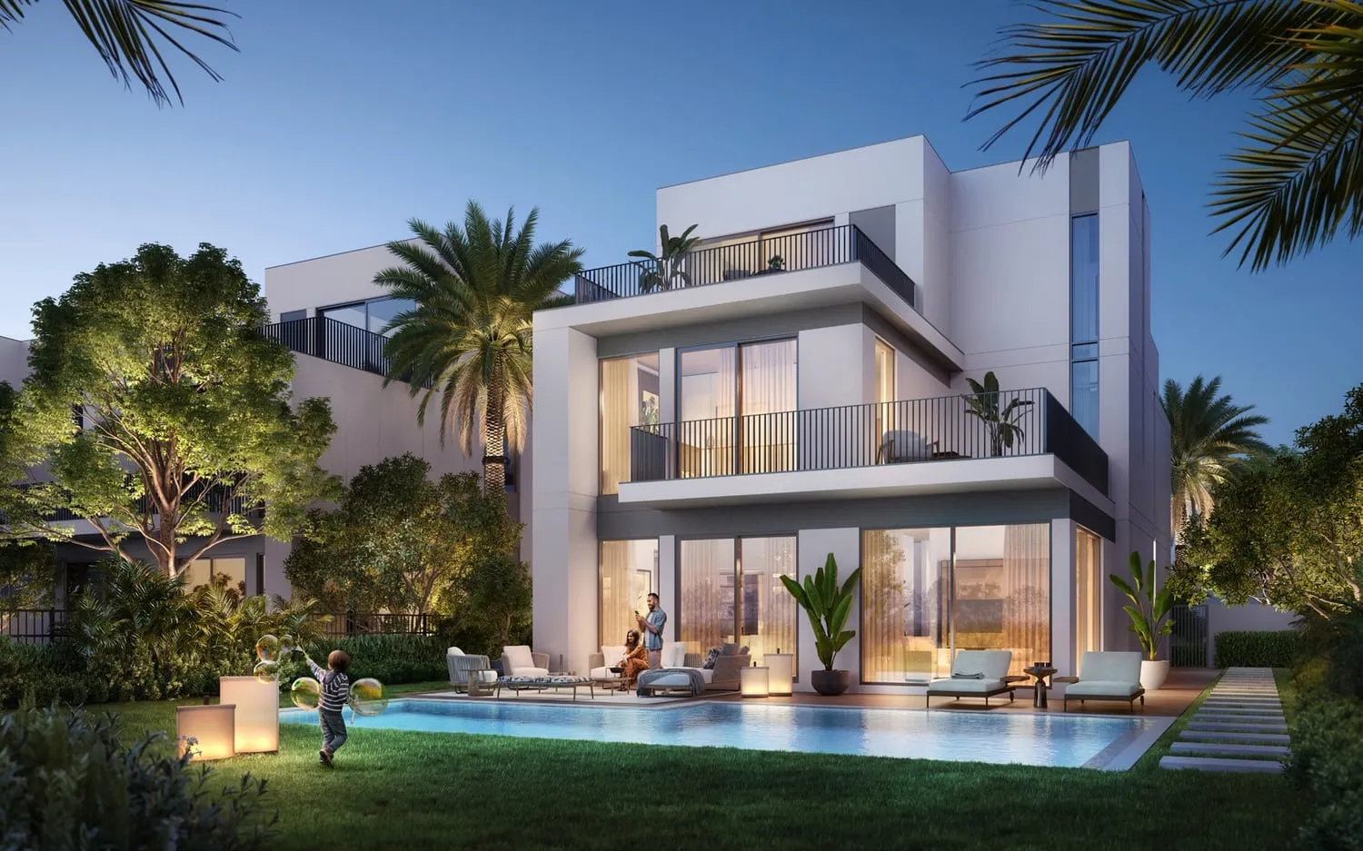 Fairway Villas 3 — фасад виллы