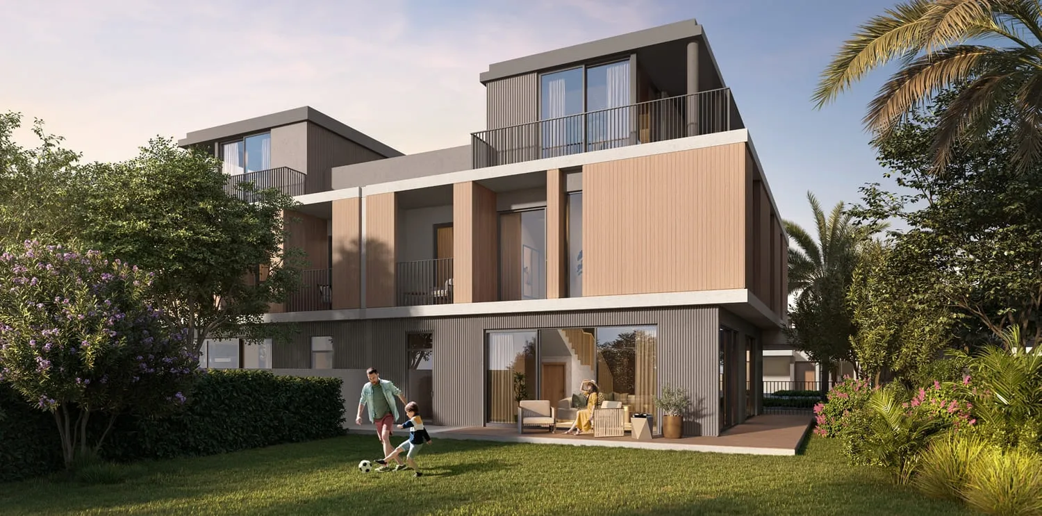 Fairway Villas 3 — фасад таунхауса