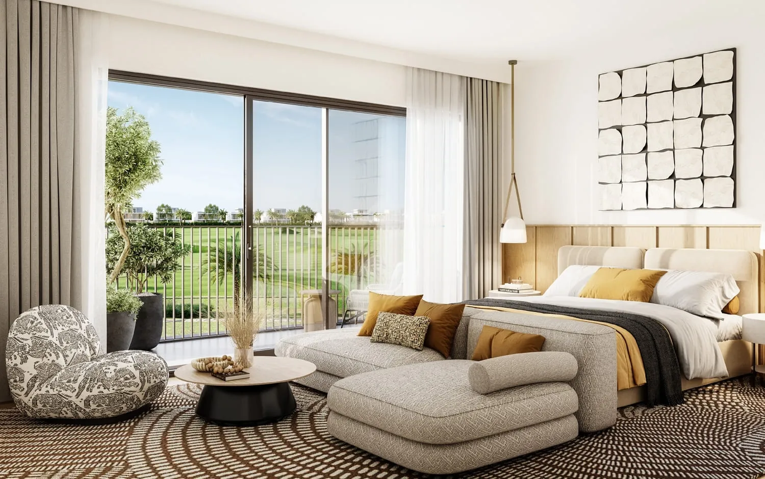 Fairway Villas 3 — спальня