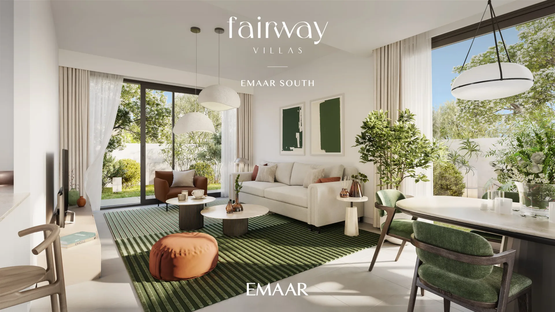 Fairway Villas — интерьер гостиной