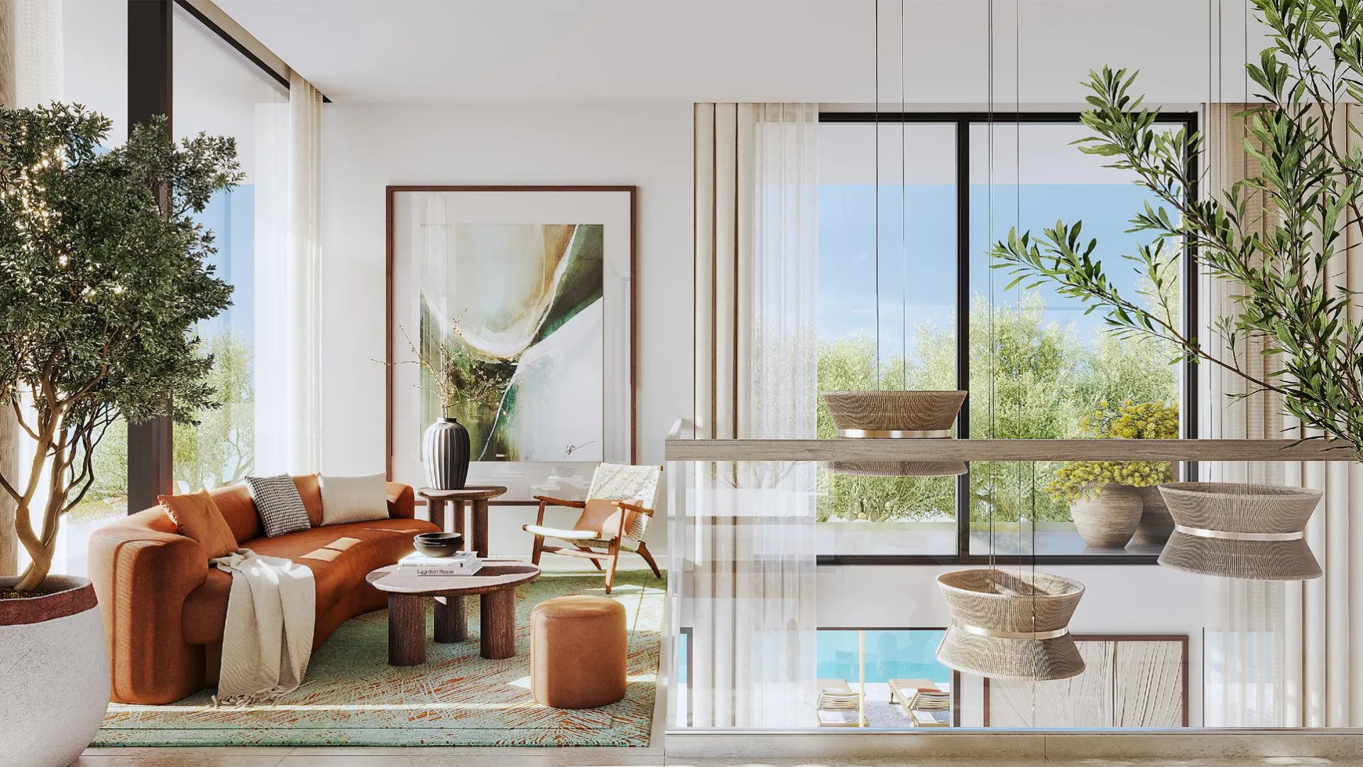 Farm Gardens Villas — интерьер гостиной, фото 7