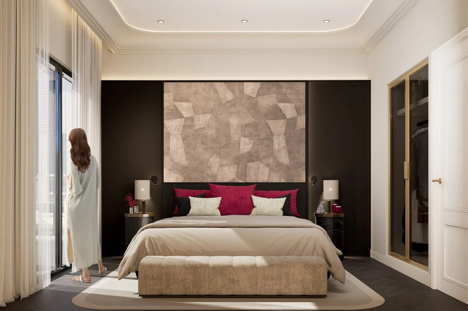 Fauchon Residences — спальня
