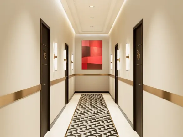 Fauchon Residences — коридор