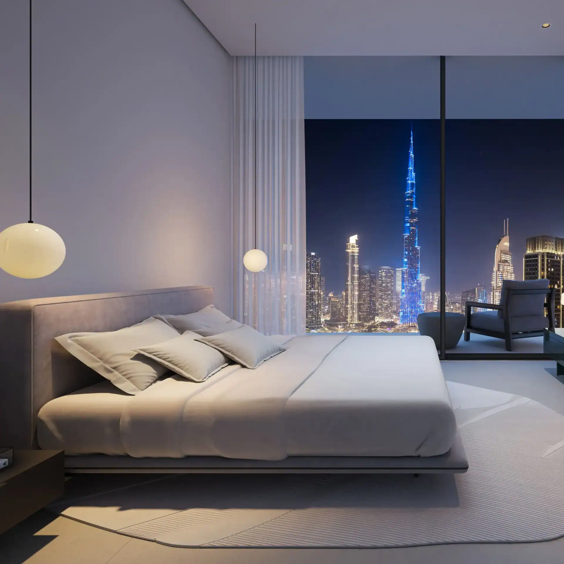 Inaura Hotels & Residences Downtown — спальня