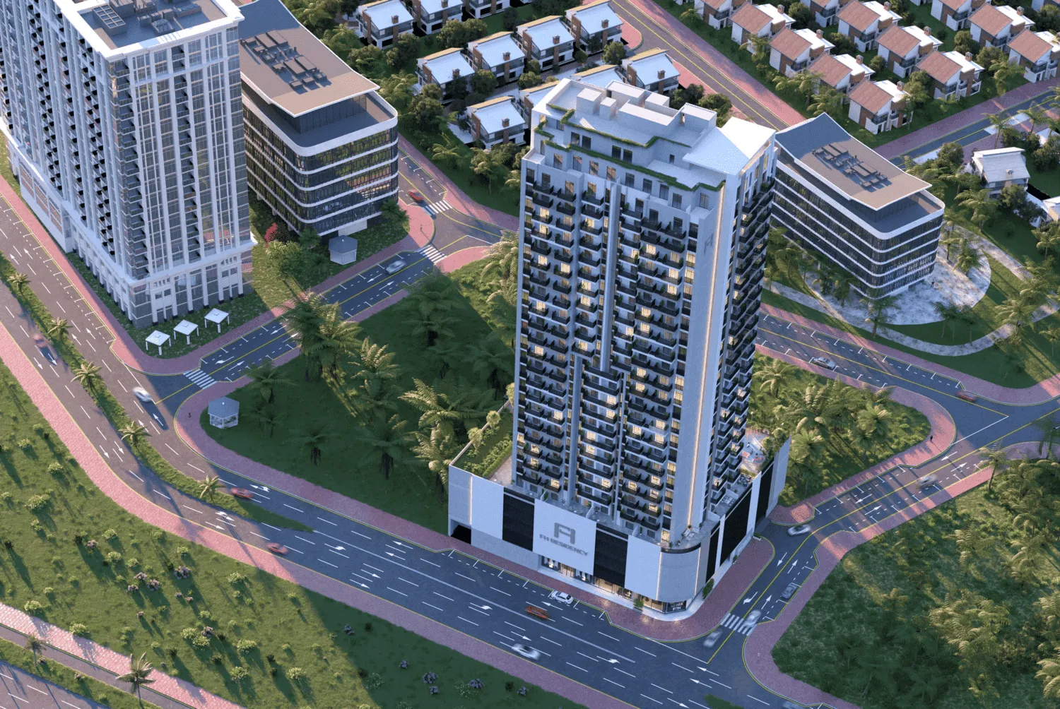 FH Residency в районе JVT (Джумейра Вилладж Трайангл) — фото 1
