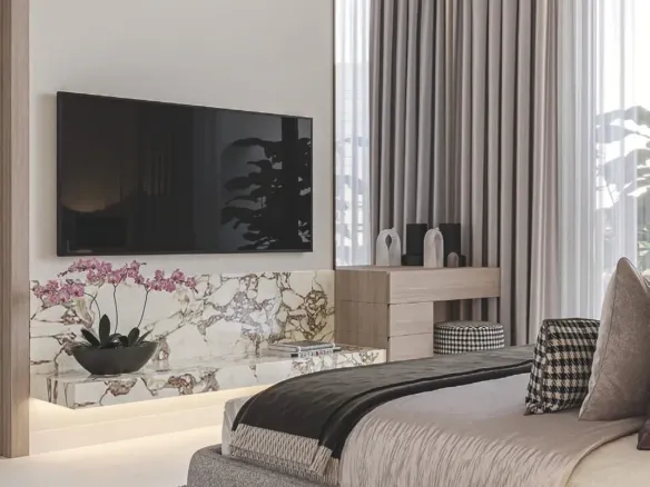 Floarea Residence — спальня