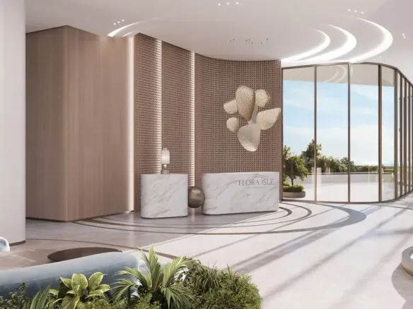 Flora Isle Beachfront Residences — лобби