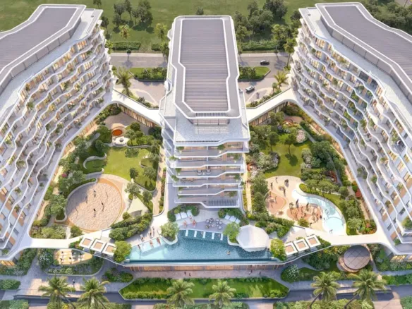Flora Isle Beachfront Residences в районе Острова Дубая — фото 3