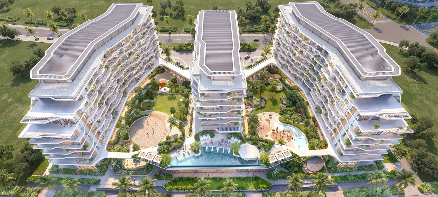 Flora Isle Beachfront Residences в районе Острова Дубая — фото 3