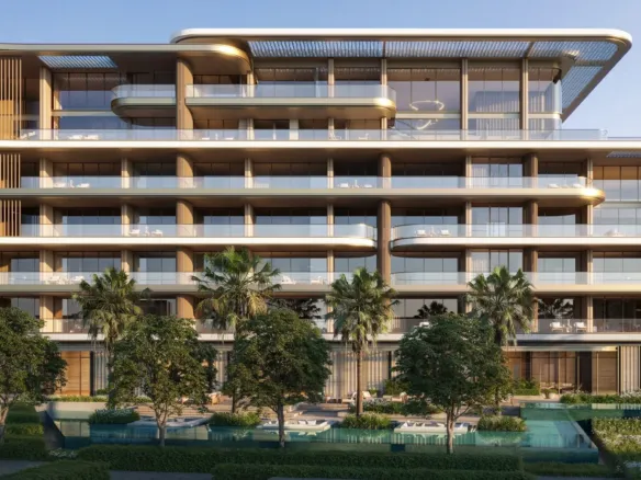 Four Seasons Private Residences Abu Dhabi at Saadiyat Beach — фасад здания