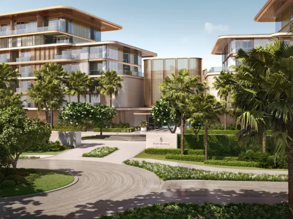 Four Seasons Private Residences Abu Dhabi at Saadiyat Beach — вид на комплекс