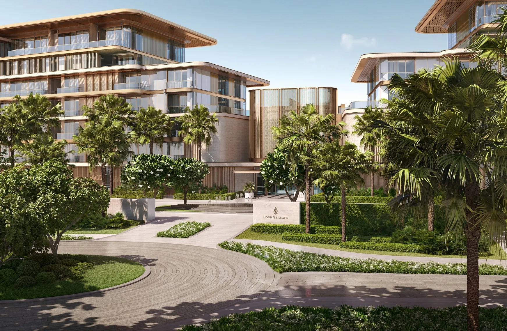 Four Seasons Private Residences Abu Dhabi at Saadiyat Beach — вид на комплекс