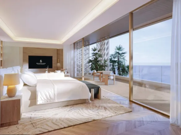 Four Seasons Private Residences Abu Dhabi at Saadiyat Beach — спальня