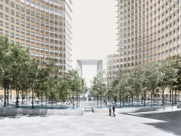 Four Seasons Private Residences DIFC — внутренний двор