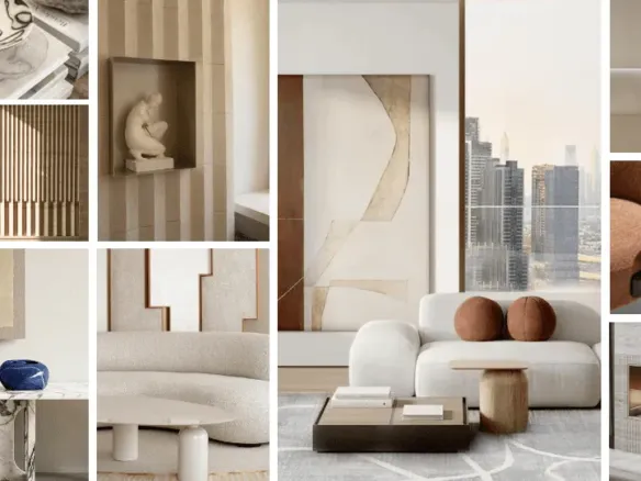 Four Seasons Private Residences DIFC — интерьер гостиной