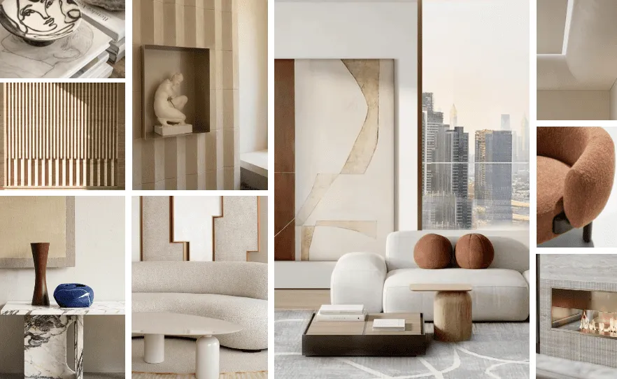 Four Seasons Private Residences DIFC — интерьер гостиной