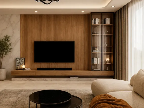 Galleria Residences — интерьер гостиной