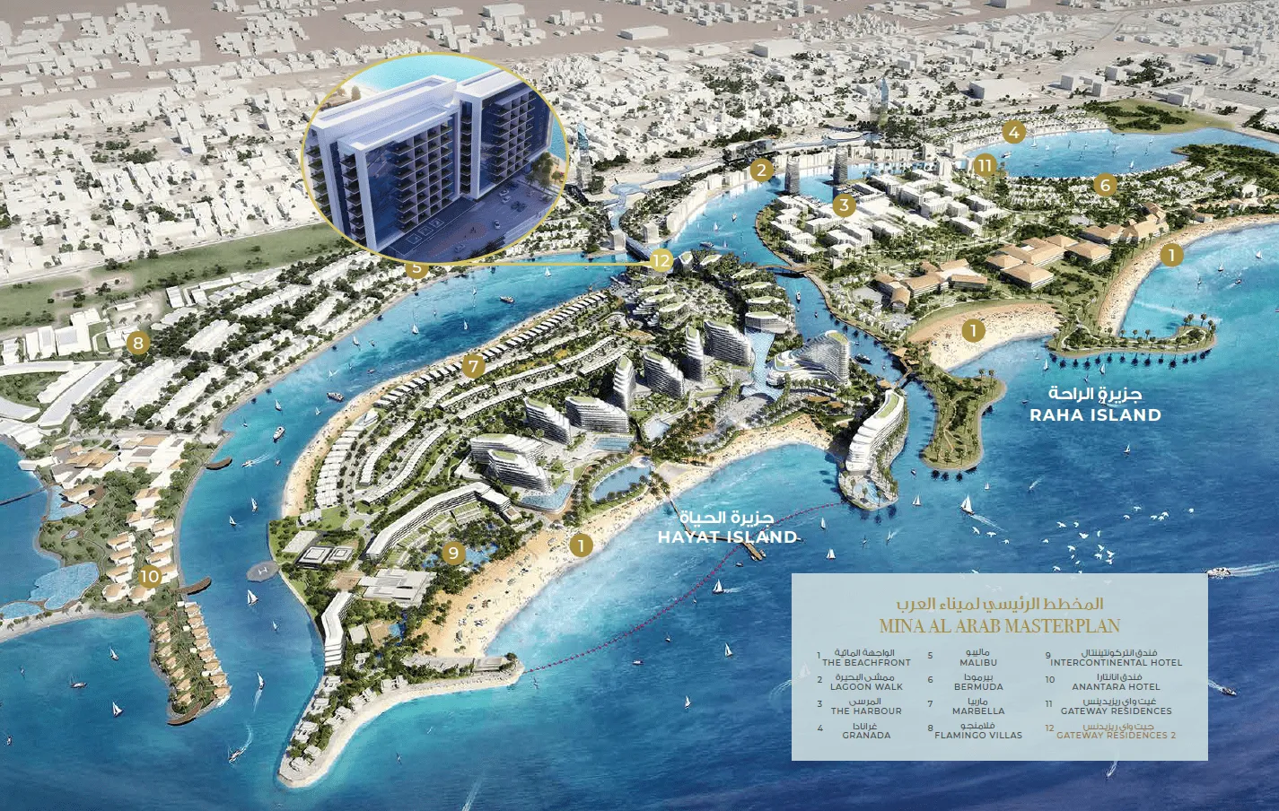 Gateway II Residences в районе Мина Аль-Араб — фото 11
