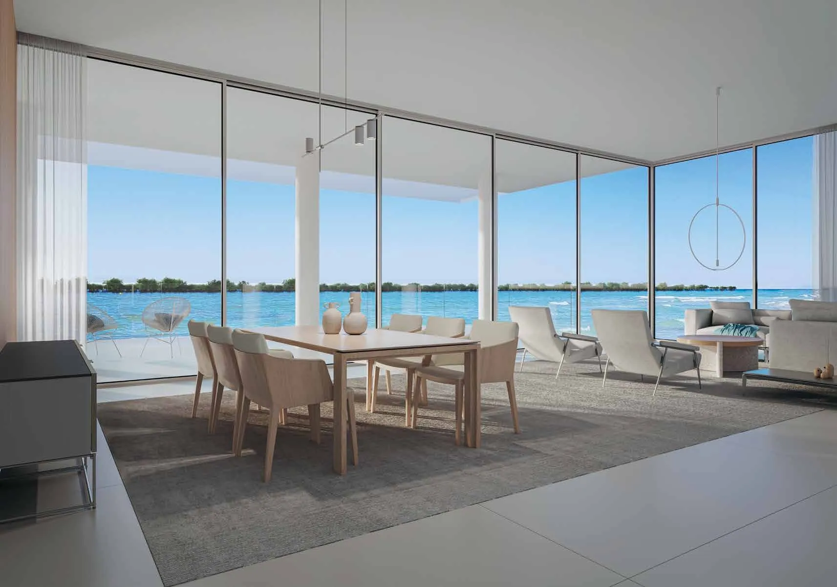 Gateway Porto Al Zorah — интерьер гостиной