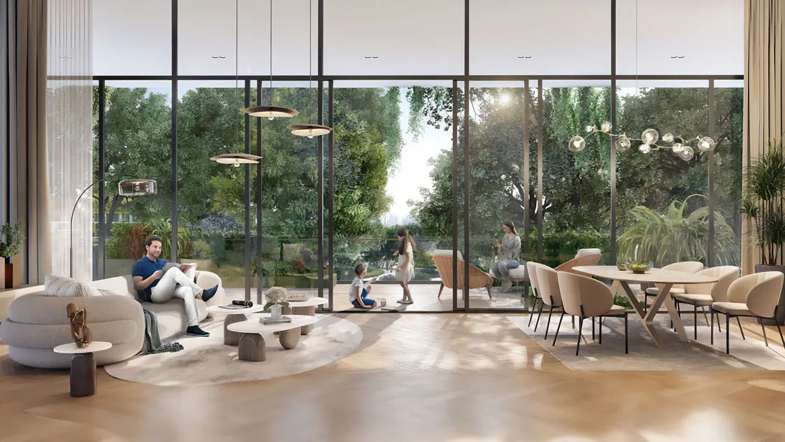 Ghaf Woods — интерьер гостиной, фото 10