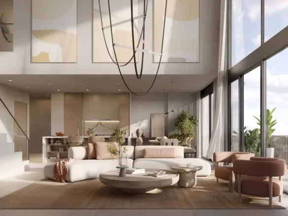 Ghaf Woods Distrikt — интерьер гостиной, фото 6