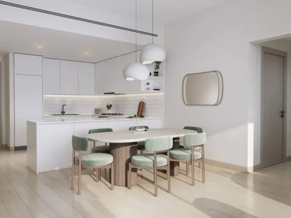 Ghaff Land Residence — кухня-столовая
