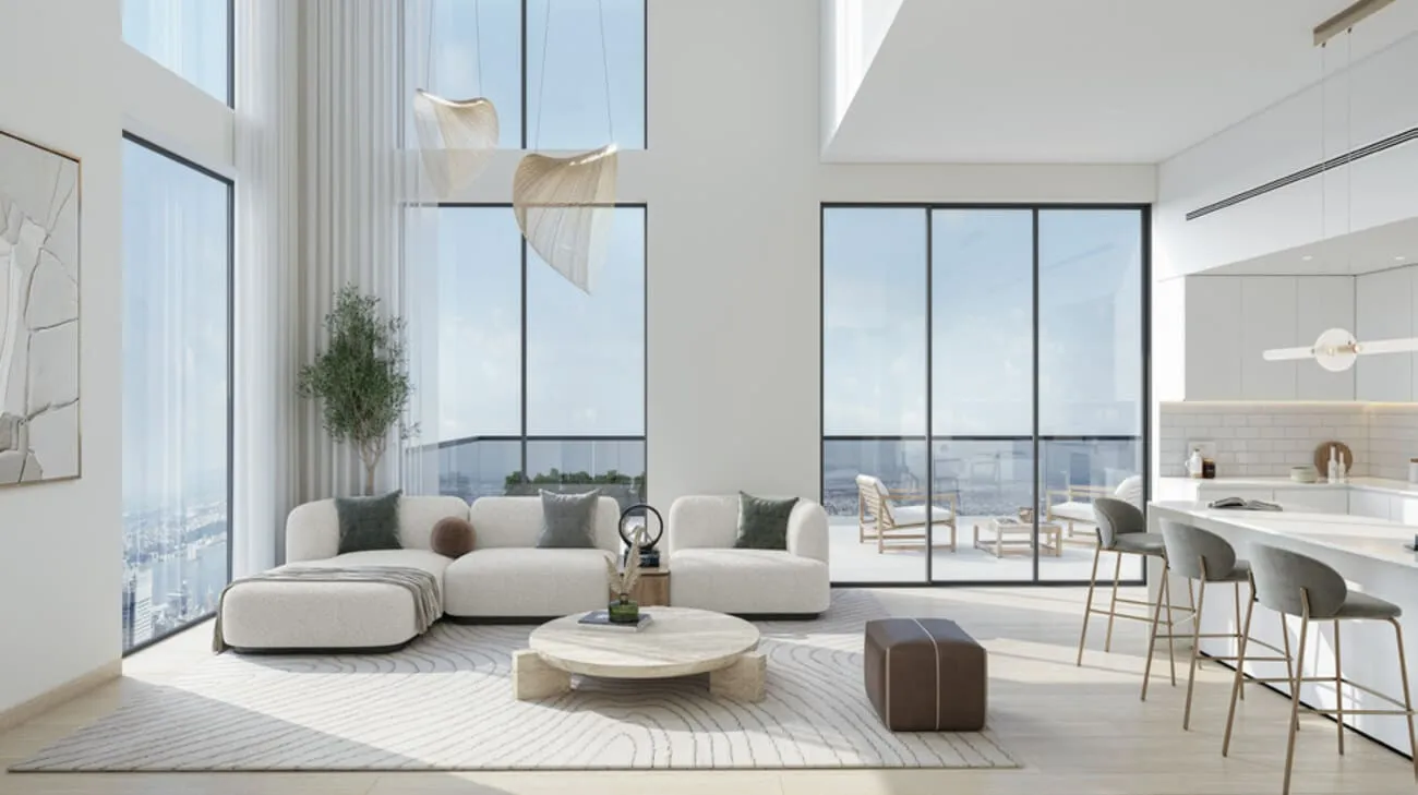Ghaff Land Residence — интерьер гостиной