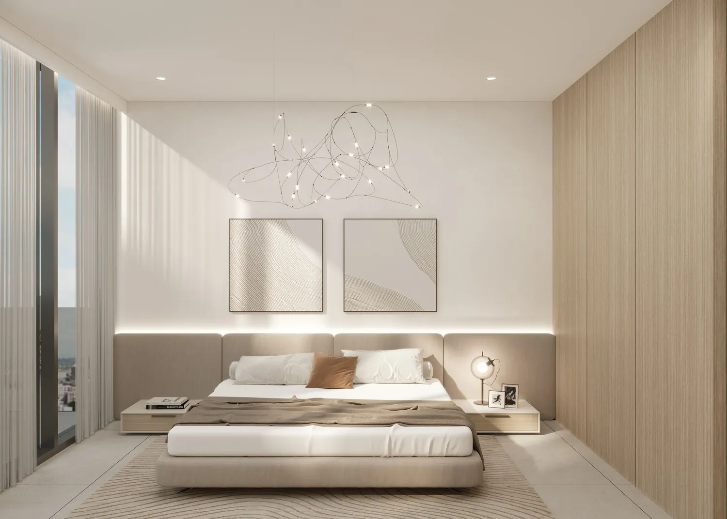 Gharbi 1 Residences — спальня