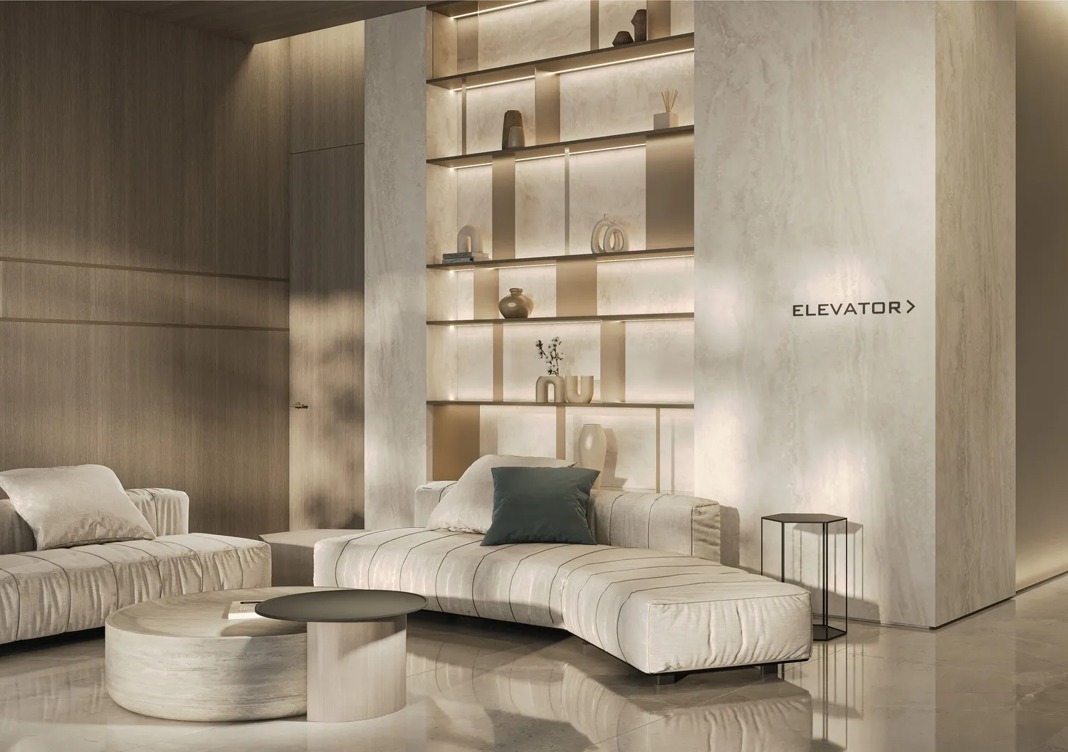 Gharbi 1 Residences — лобби