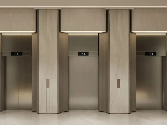 Gharbi 1 Residences — лифтовый холл