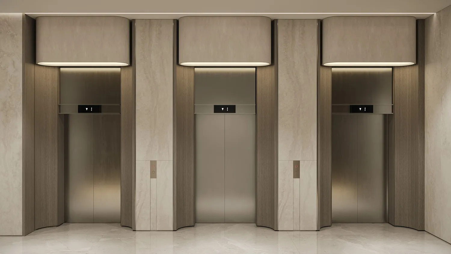 Gharbi 1 Residences — лифтовый холл