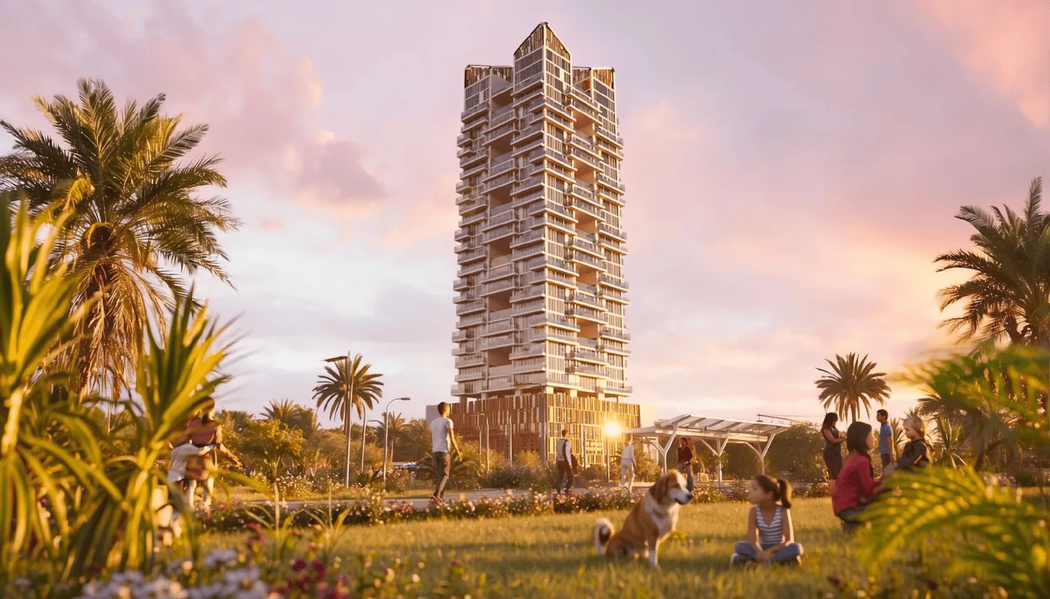 Gharbi 2 Residences в районе JVC (Джумейра Вилладж Серкл) — фото 1