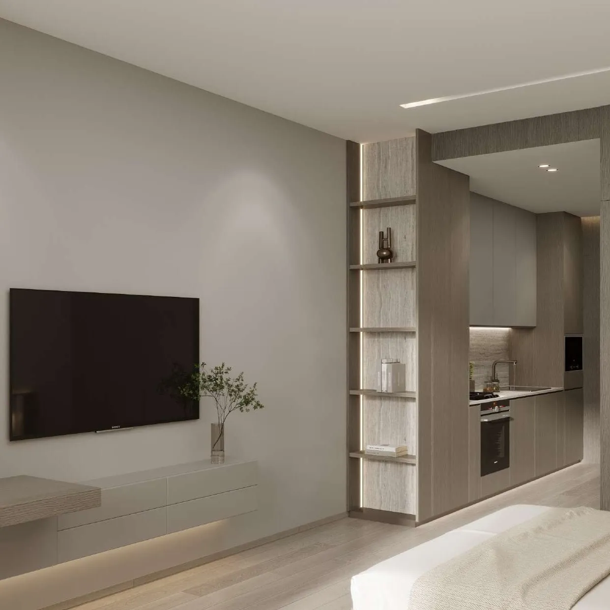 Gharbi 2 Residences — спальня, фото 6