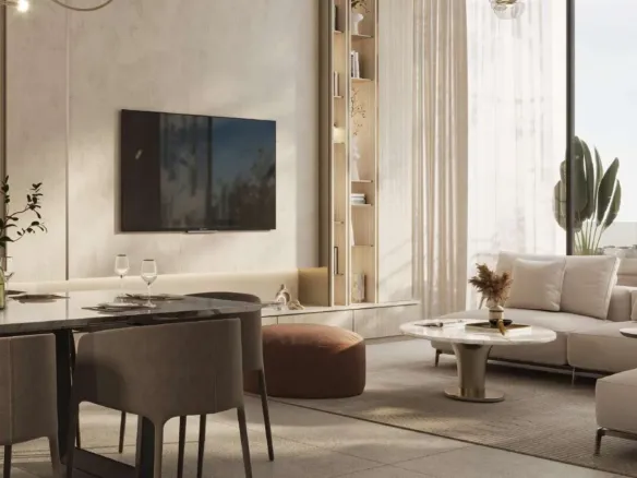 Gharbi 2 Residences — интерьер гостиной