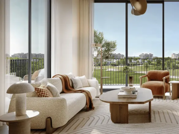 Golf Edge — интерьер гостиной, фото 6