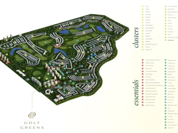 Golf Greens в районе Damac Hills — фото 9