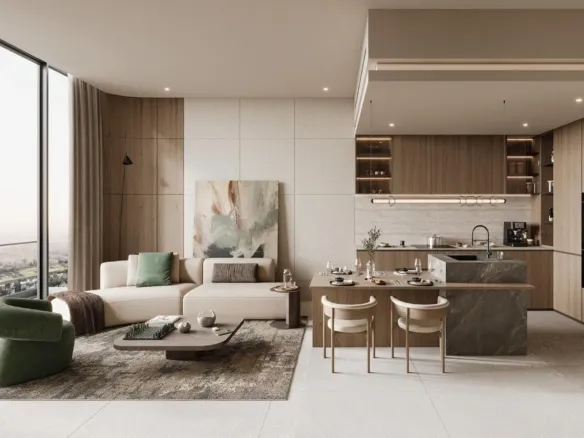 Golf Grove by Regent — кухня-гостиная