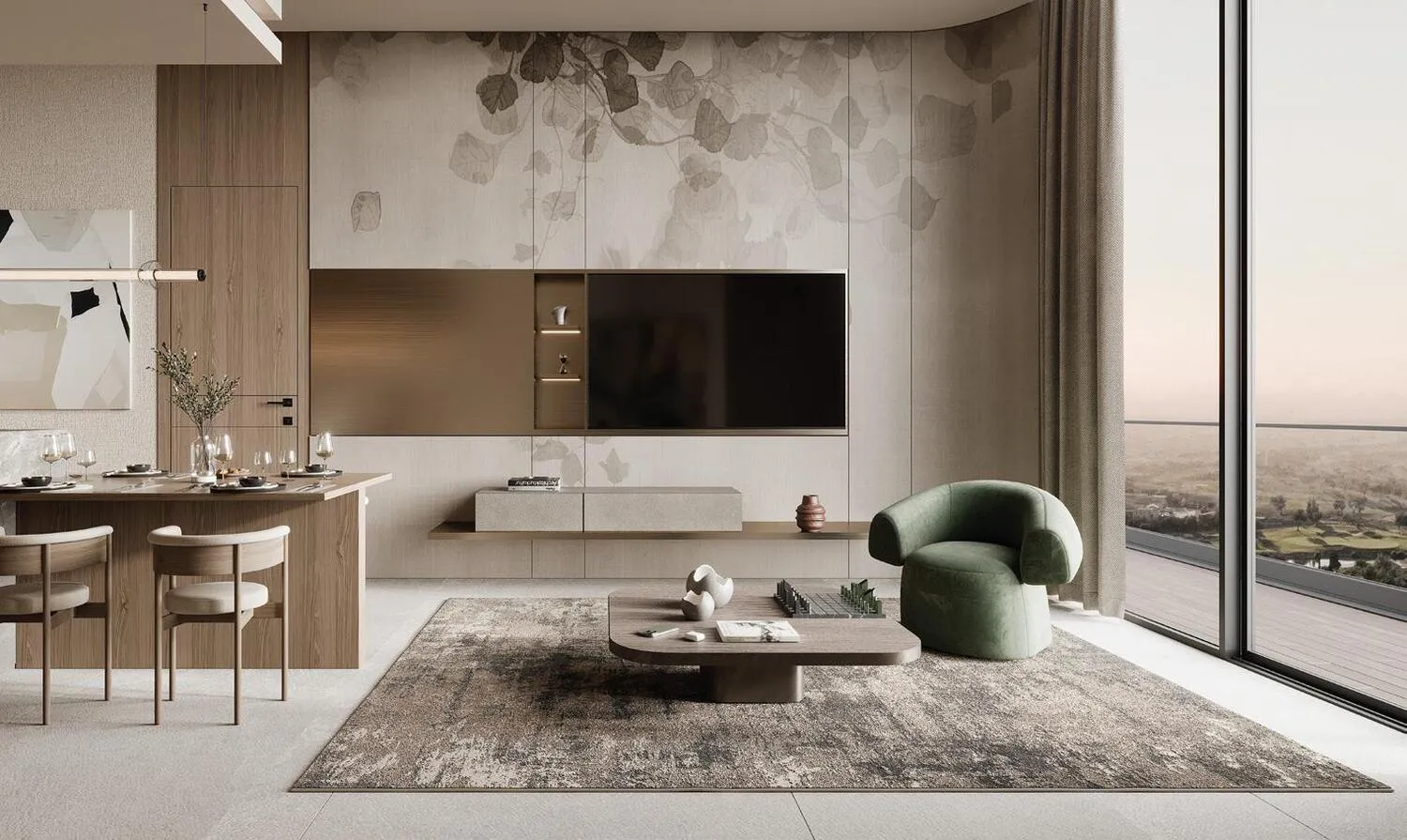 Golf Grove by Regent — интерьер гостиной