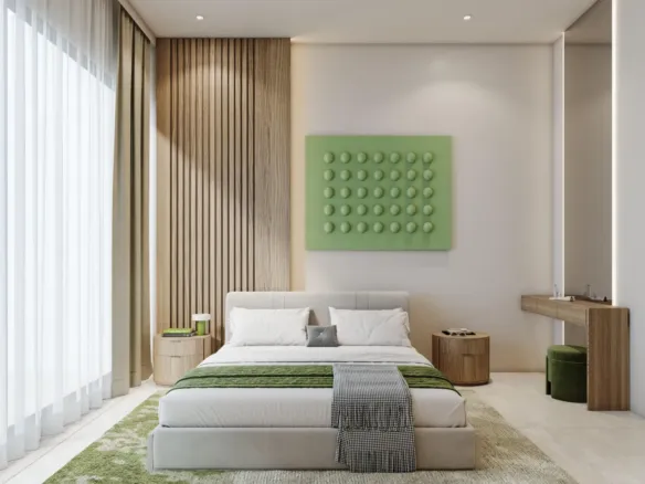 Golf Terrace Residences — спальня