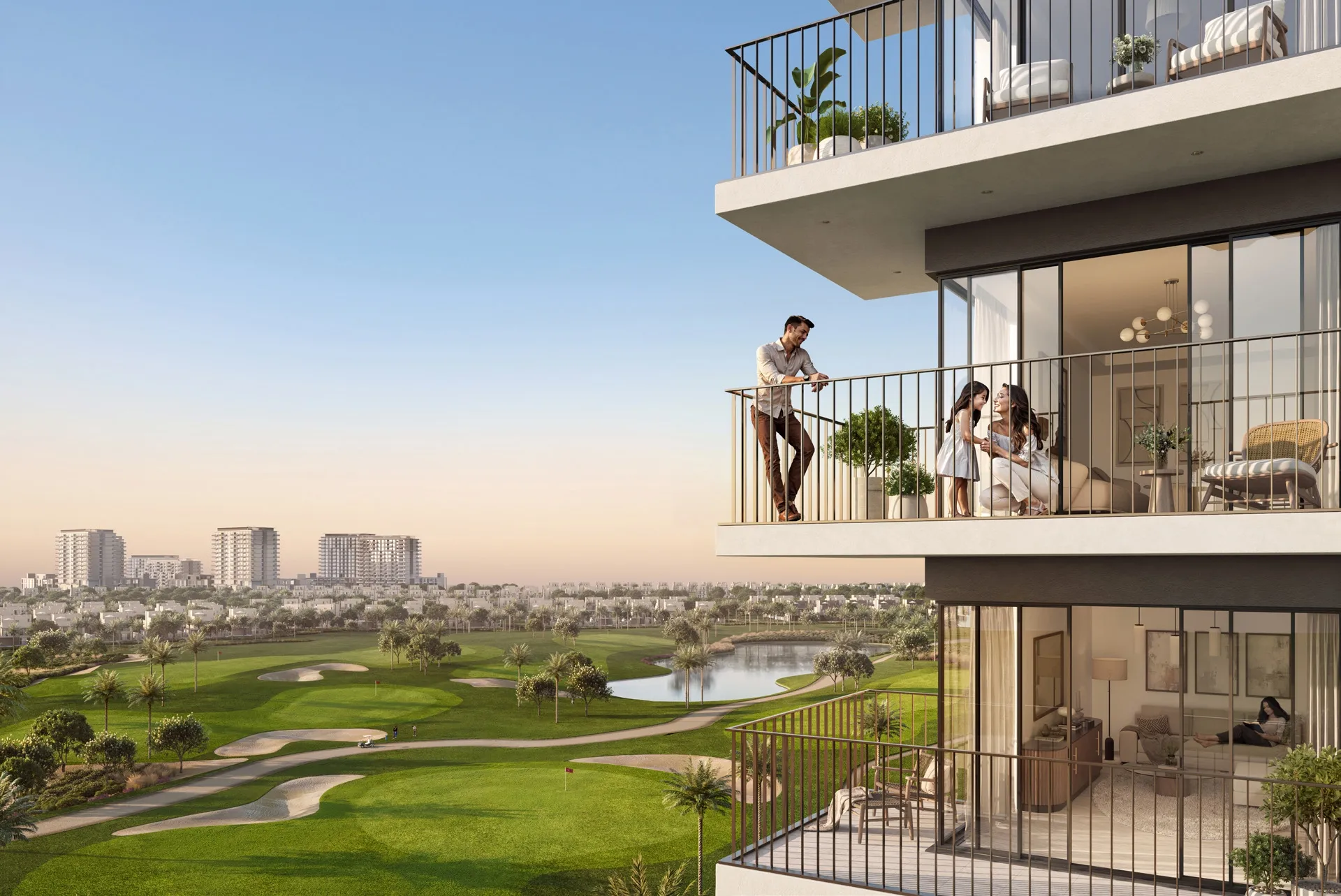 Golf Vale — балкон